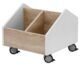 EduCasa boekenwagen klein, wit