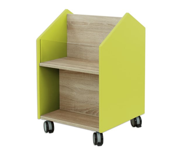 EduCasa boekenwagen groot, lime