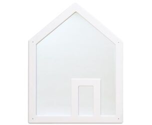 EduCasa wandspiegel huis wit – 98 x 76 cm