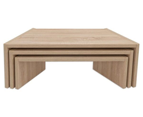 EduCasa Stapel Bankenset – 3 stuks Berken