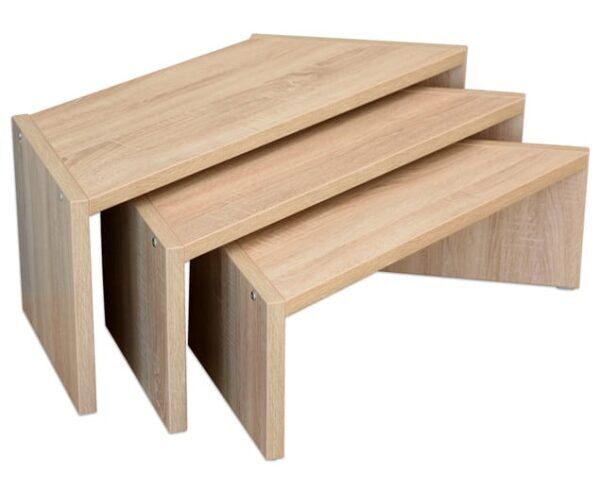 EduCasa tafelset trapezium – Berken