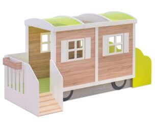 EduCasa Woonwagen  183 x 374 x 164 cm