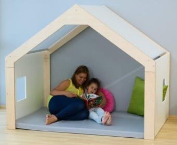 EduCasa Stoffendak grijs (voor droomhuis)