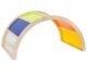EduCasa Regenboog van acrylglas 100 x 200 x 123,8 cm