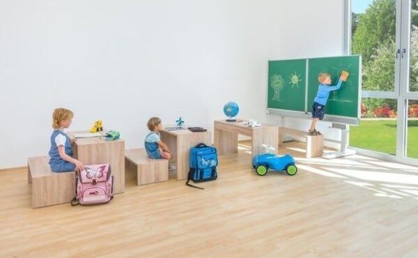 EduCasa Stapel Tafelset – 3 stuks Berken