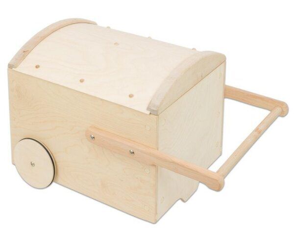 Woods boomblokken – houten blokken in verrijdbare kar