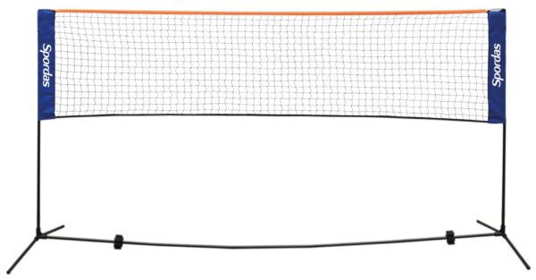 Badminton net 5 meter breed foto 1