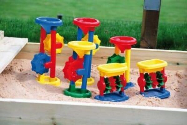 Zandbak speelgoed molenset- assorti