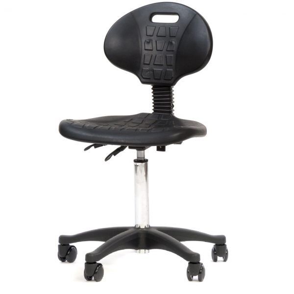Leidsterstoel – bureaustoel PUR zwart