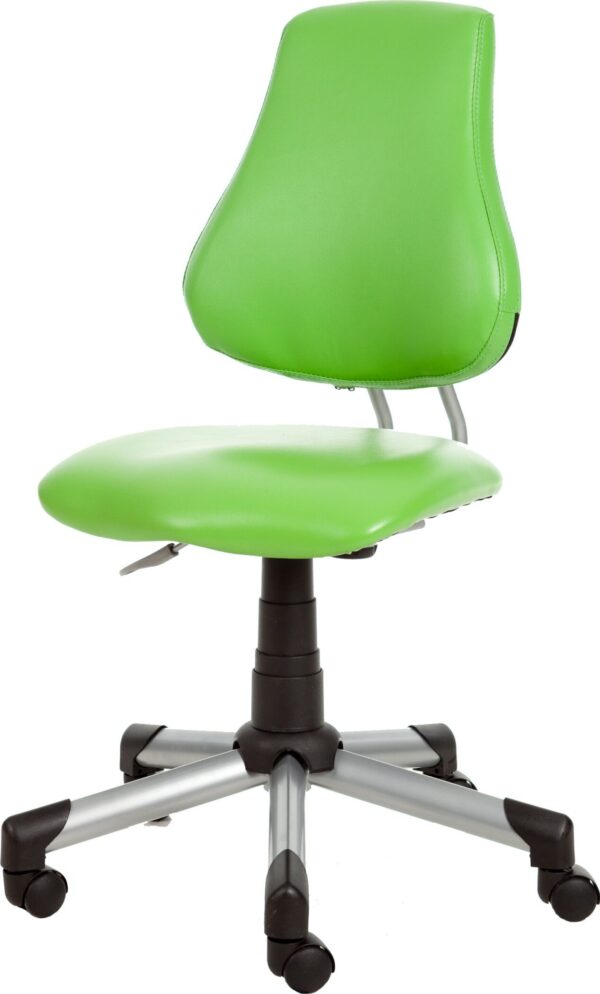 Leidsterstoel – bureaustoel comfort lime groen foto 1