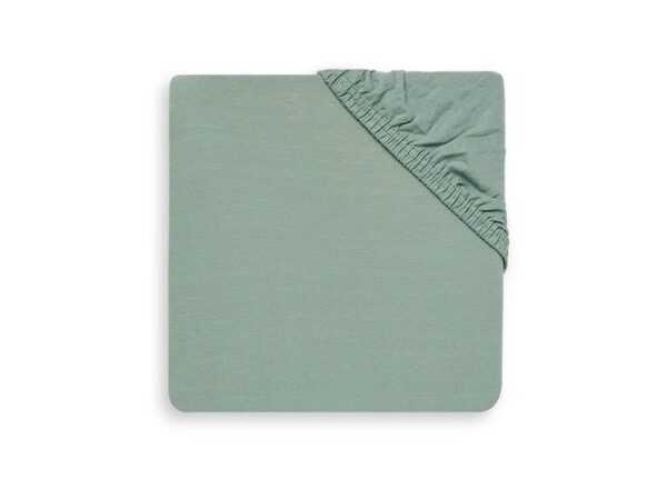 Hoeslaken Ledikant 60 x 120 cm Jersey – Ash Green