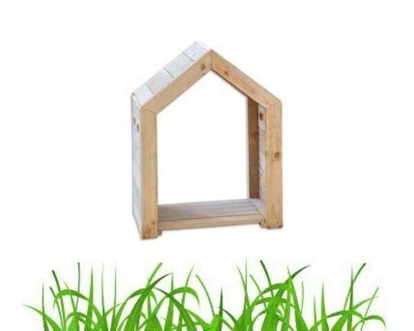 Houten speelhuis buiten – Klein