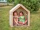 Houten Speelhuis buiten – Middel