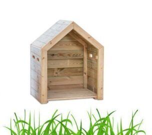 Houten Speelhuis buiten – Middel foto 2