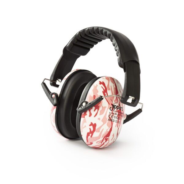Jippie’s gehoorbescherming Roze Camouflage – 1 tot 16 jaar
