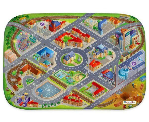 Speelkleed De Stad Super Soft – 180 x 130 cm