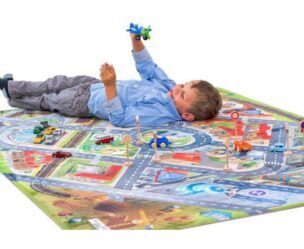 Speelkleed De Stad Super Soft – 180 x 130 cm foto 2