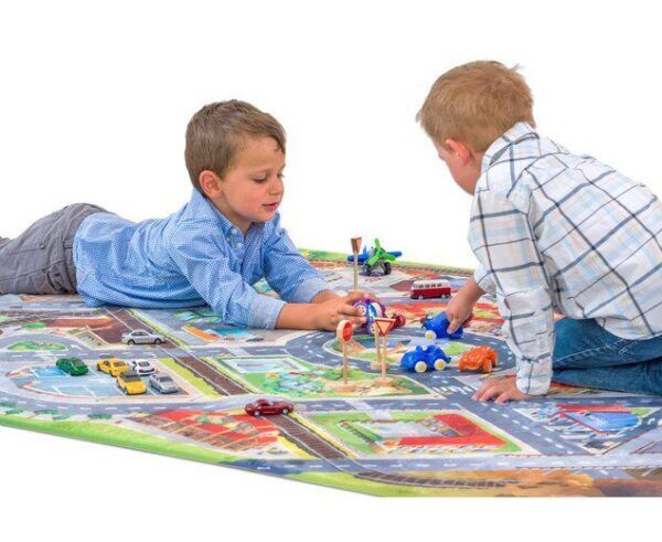 Speelkleed De Stad Super Soft – 180 x 130 cm