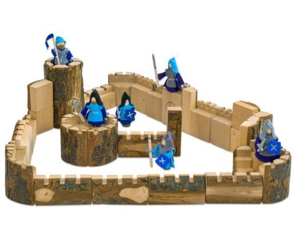 Woods boomblokken kasteel Camelot – 35 delig