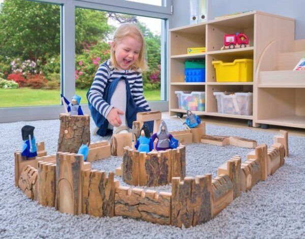 Woods boomblokken kasteel Camelot – 35 delig