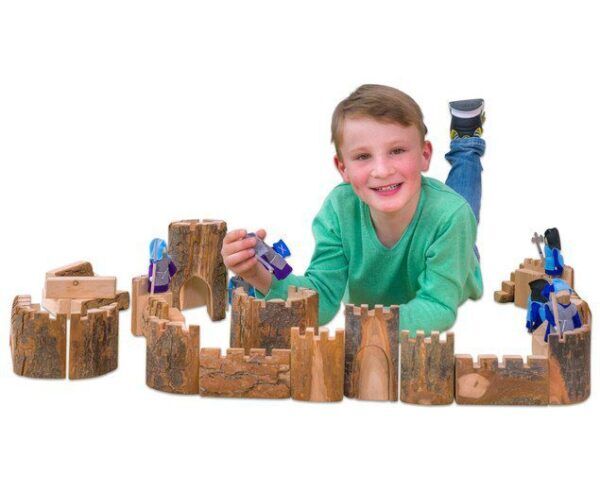 Woods boomblokken kasteel Camelot – 35 delig