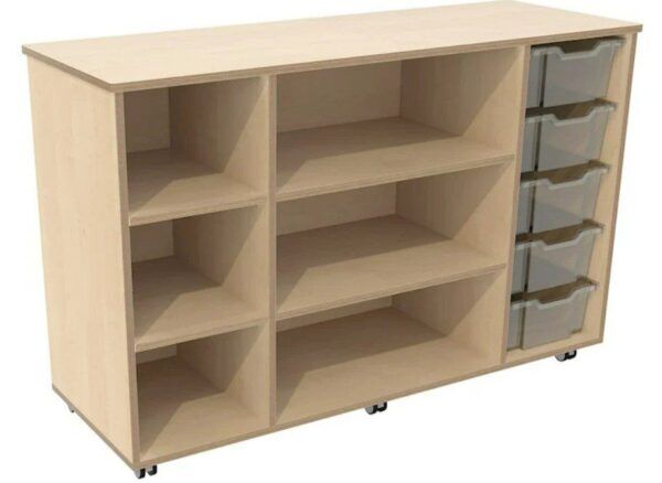 Flex-kast 4B laag, ruimte voor 1 bakmodule rechts