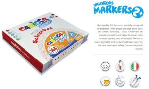 Carioca Baby Marker 2+, Schoolbox 144 stuks