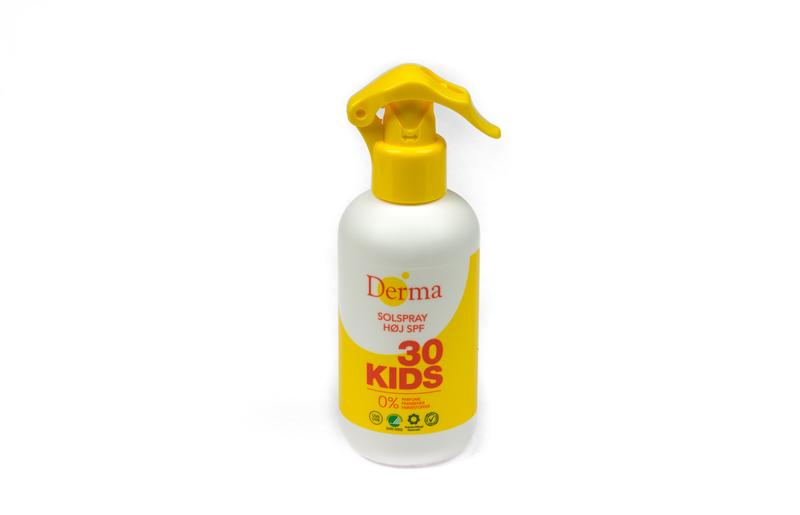 Derma Sun kids spray SPF30 - Derma zonnebrand factor 30