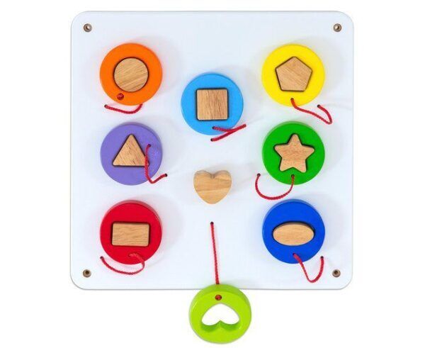 Set van 6 ontdek Wandspellen – Wandspeelborden