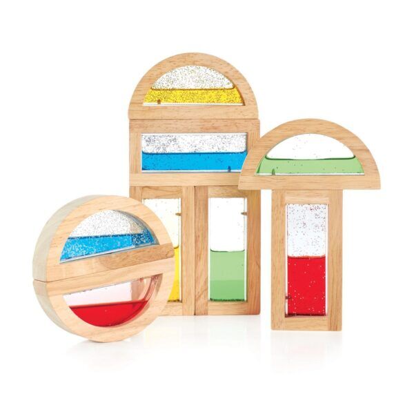 Guidecraft Regenboog Blokken – Glinsterend water