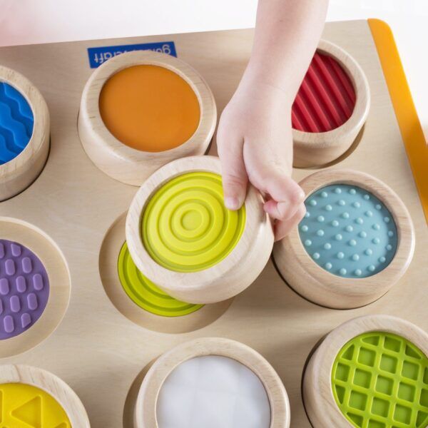 Tactile Zoek en Match Houten Puzzel