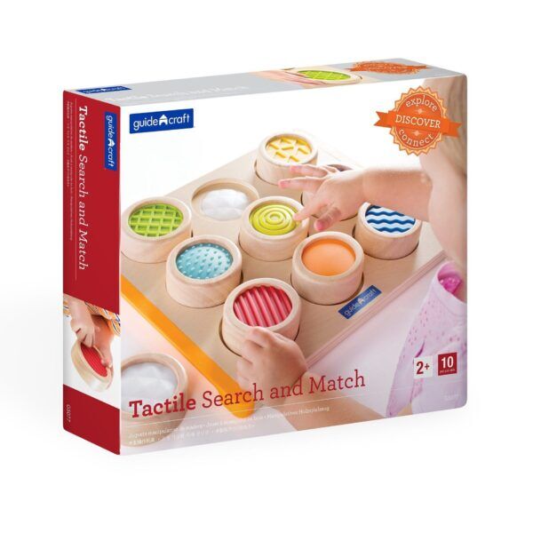 Tactile Zoek en Match Houten Puzzel