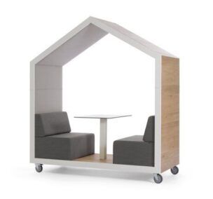 Casa Tree verrijdbaar huis met 2 zitelementen – Eiken panelen