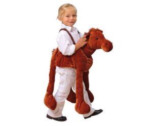 Paarden kostuum – Donker bruin foto 2