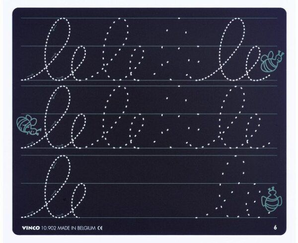 Oefen Schrijfborden – 6 borden, leren schrijven