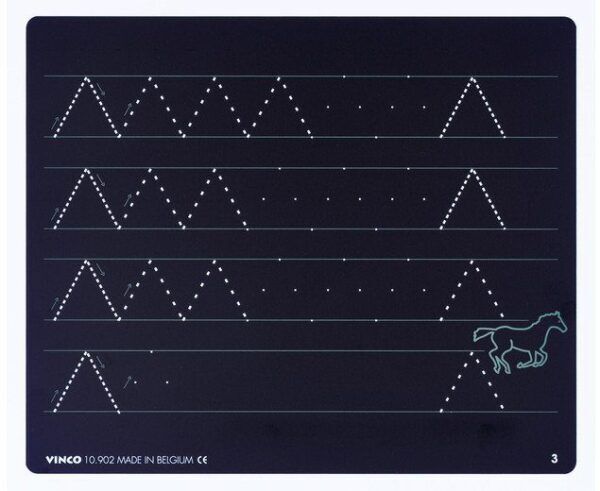Oefen Schrijfborden – 6 borden, leren schrijven