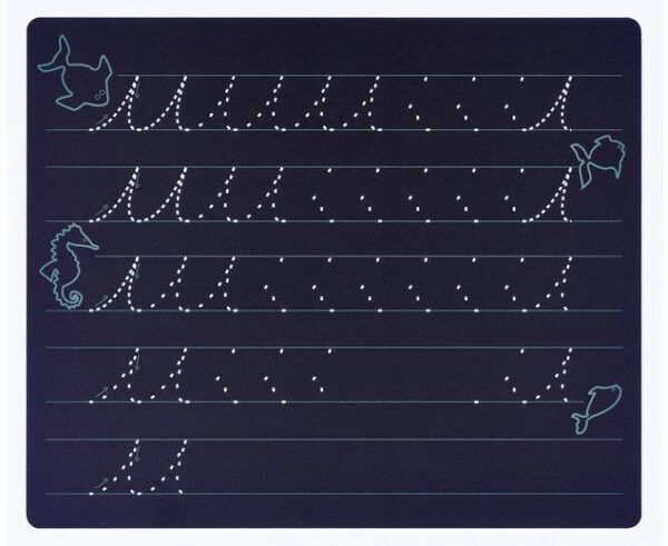 Oefen Schrijfborden – 6 borden, leren schrijven