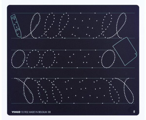 Oefen Schrijfborden – 6 borden, leren schrijven