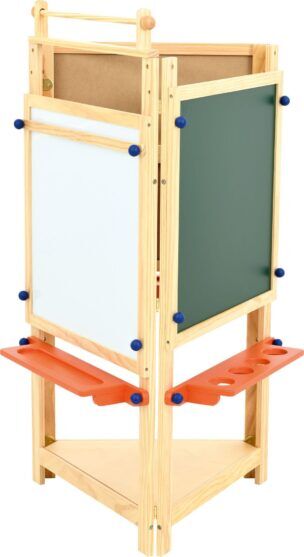 3-zijdige schildermuur van hout