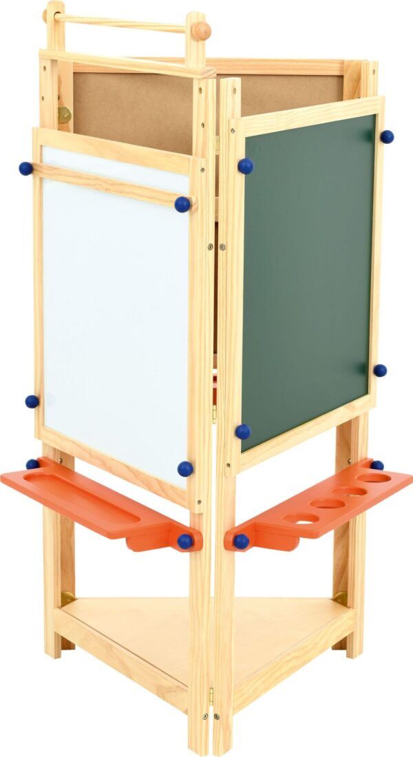 3-zijdige schildermuur van hout