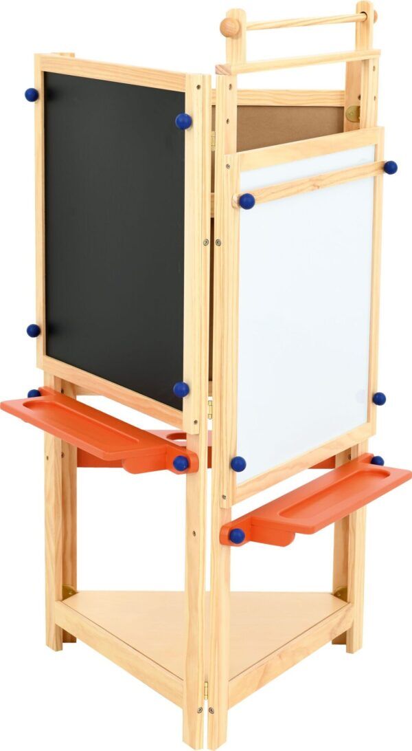 3-zijdige schildermuur van hout