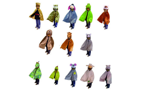 Kinder verkleedset – 13 stuks (3 – 8 jaar)