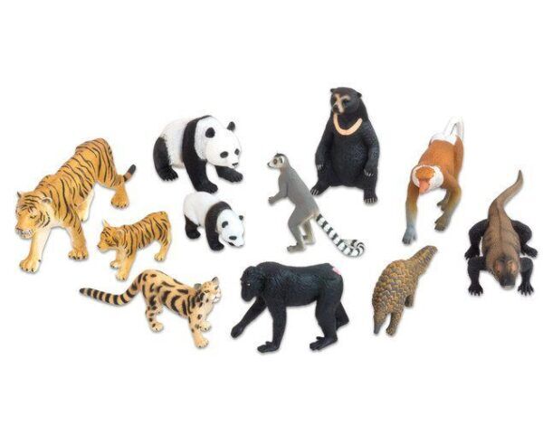 Aziatische dierenset – 11 stuks