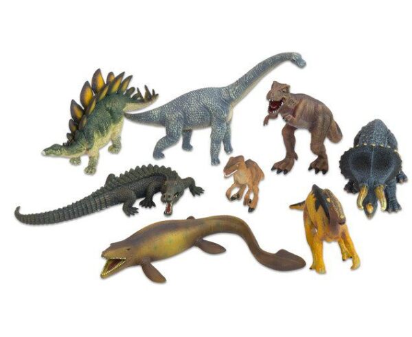 Dinosaurus dierenset – 8 stuks foto 1