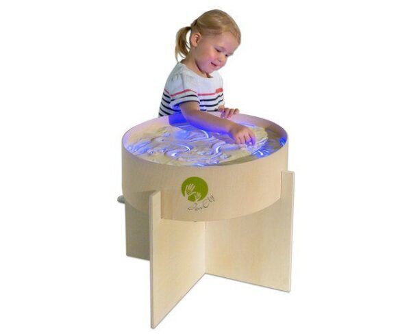 Standaard voor de lichttafel met zand