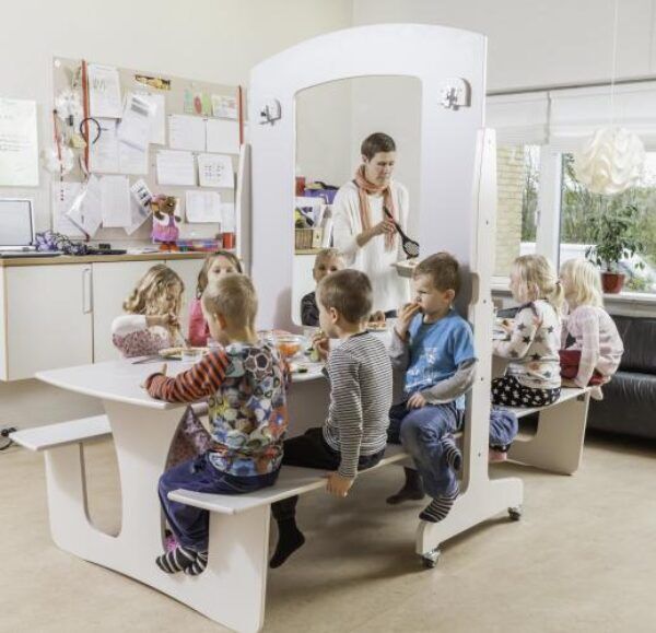 Dubbele wandtafel opklapbaar (3 – 6 jaar)