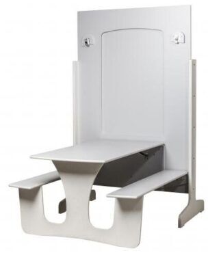 Dubbele wandtafel opklapbaar (6 – 10 jaar) foto 2