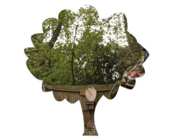Wandelementen 3 Bomen spiegels voor binnen en buiten