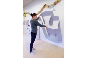 Opklapbare Wandtafelset Groot (9 – 12 jaar)