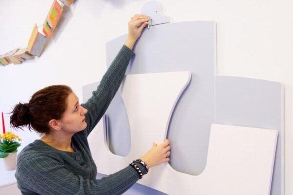 Opklapbare Wandtafelset standaard (3 – 6 jaar)